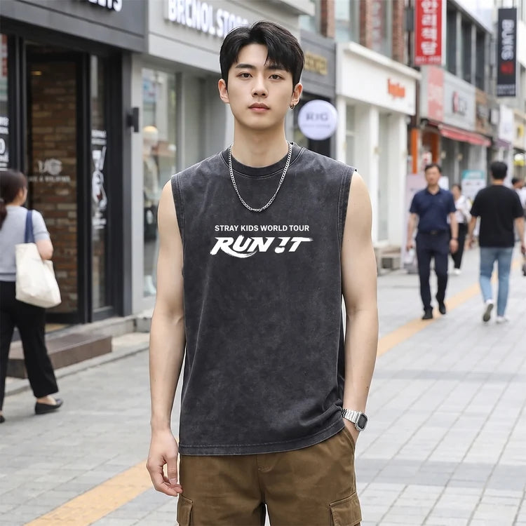 Stray Kids Run It Tank Top