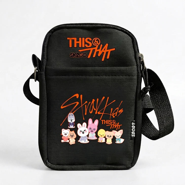 Stray Kids SKZOO Logo Crossbody Bag