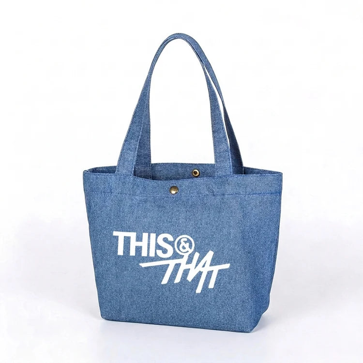 Stray Kids This or That Denim Tote Bag
