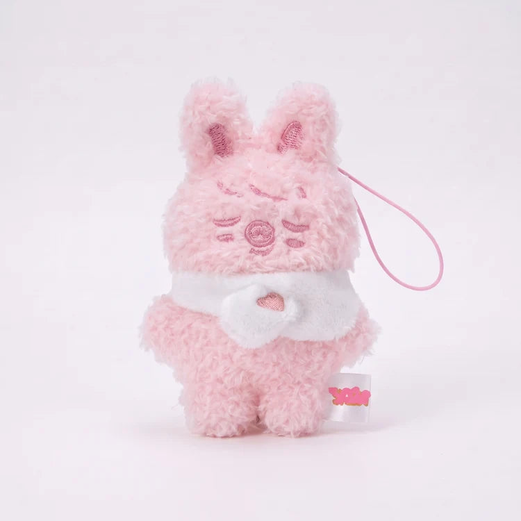 Stray Kids SKZOO Pink Plush Keychain