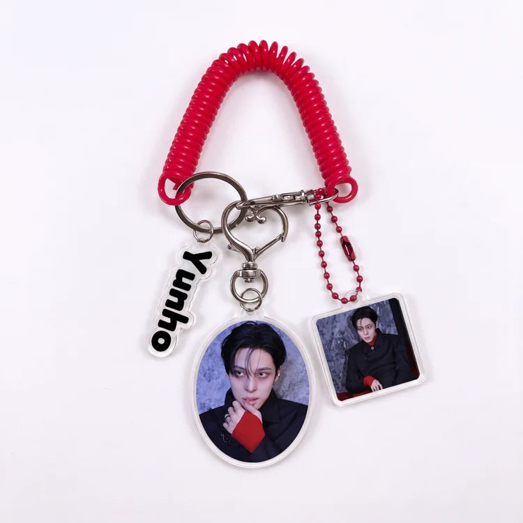 ATEEZ Member Photo Keychain