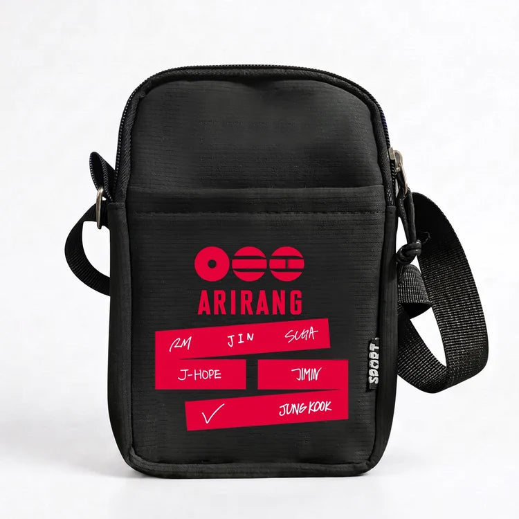 BTS ARMY Member Names Shoulder Bag