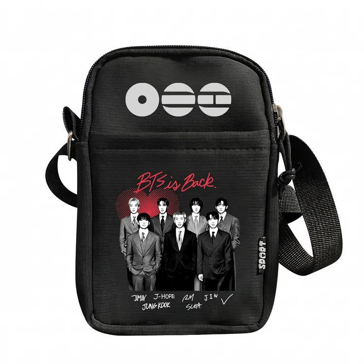 BTS Group Photo Mini Crossbody Bag