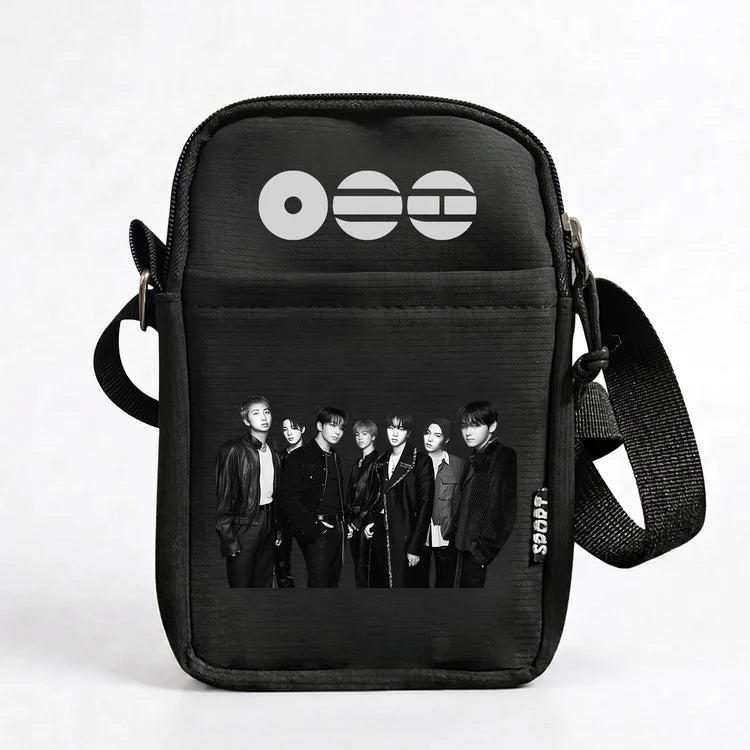 BTS Seven Members Photo Phone Bag