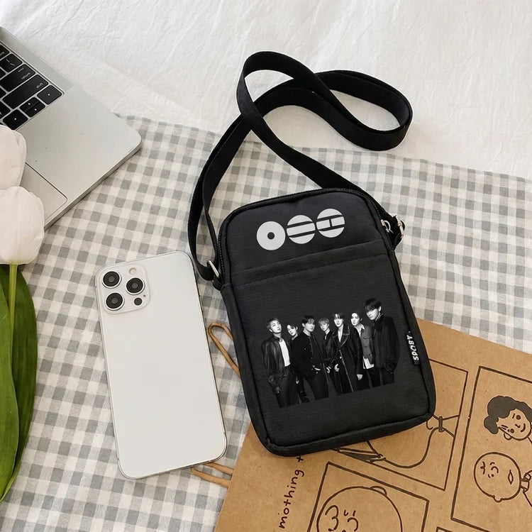 BTS Seven Members Photo Phone Bag