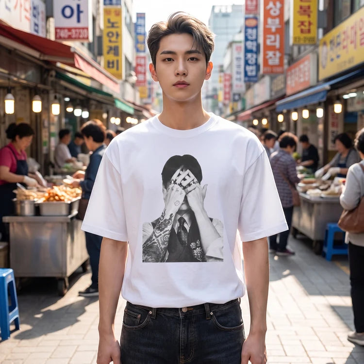 BTS Jungkook Photo T-Shirt