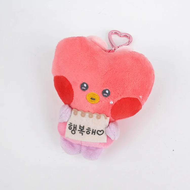 Cute BT21 Plush Keychain