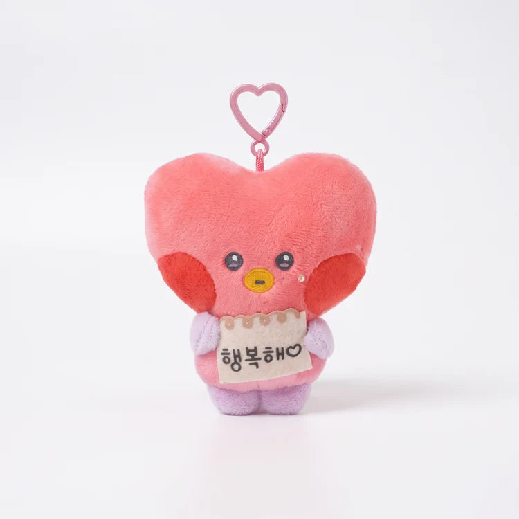 Cute BT21 Plush Keychain