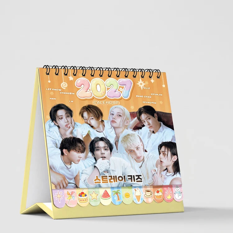 Stray Kids 2027 Monthly Desk Calendar