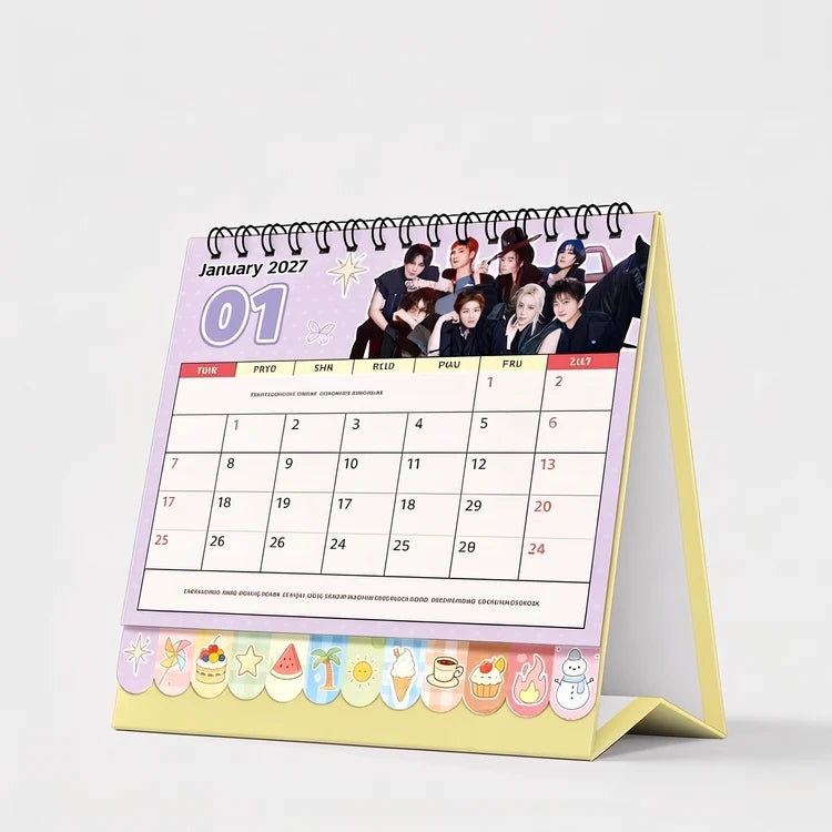 Stray Kids 2027 Monthly Desk Calendar