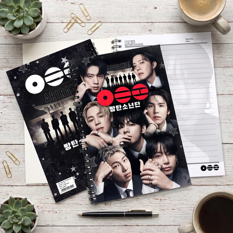 BTS Arirang Spiral Notebook