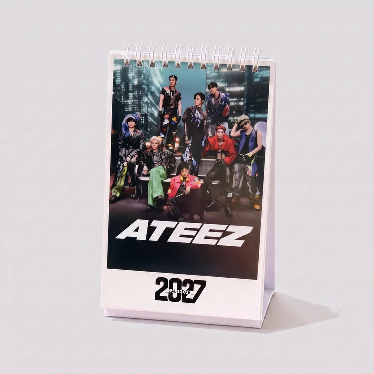 ATEEZ 2027 Spiral Desk Calendar