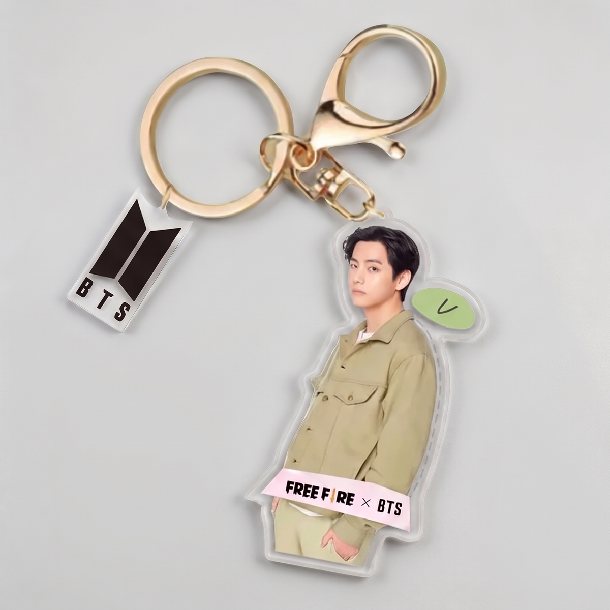 BTS Free Fire 2026 Member Keychain