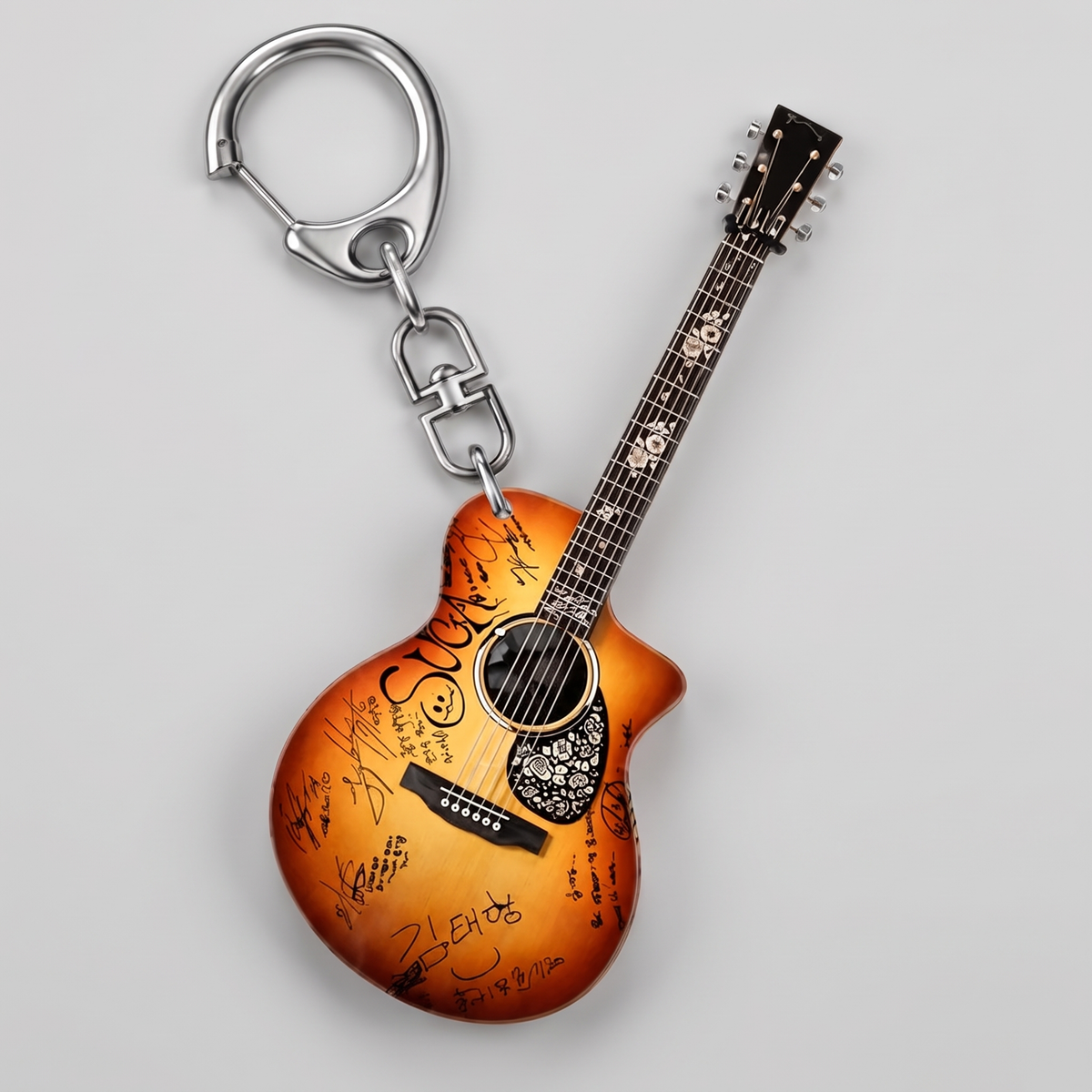 BTS Suga Guitar Keychain