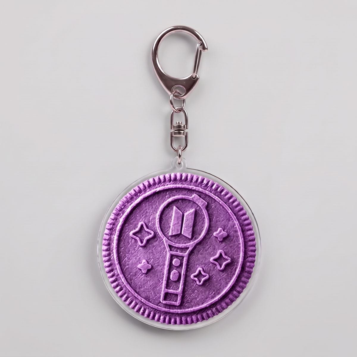 BTS x Oreo Lightstick Keychain