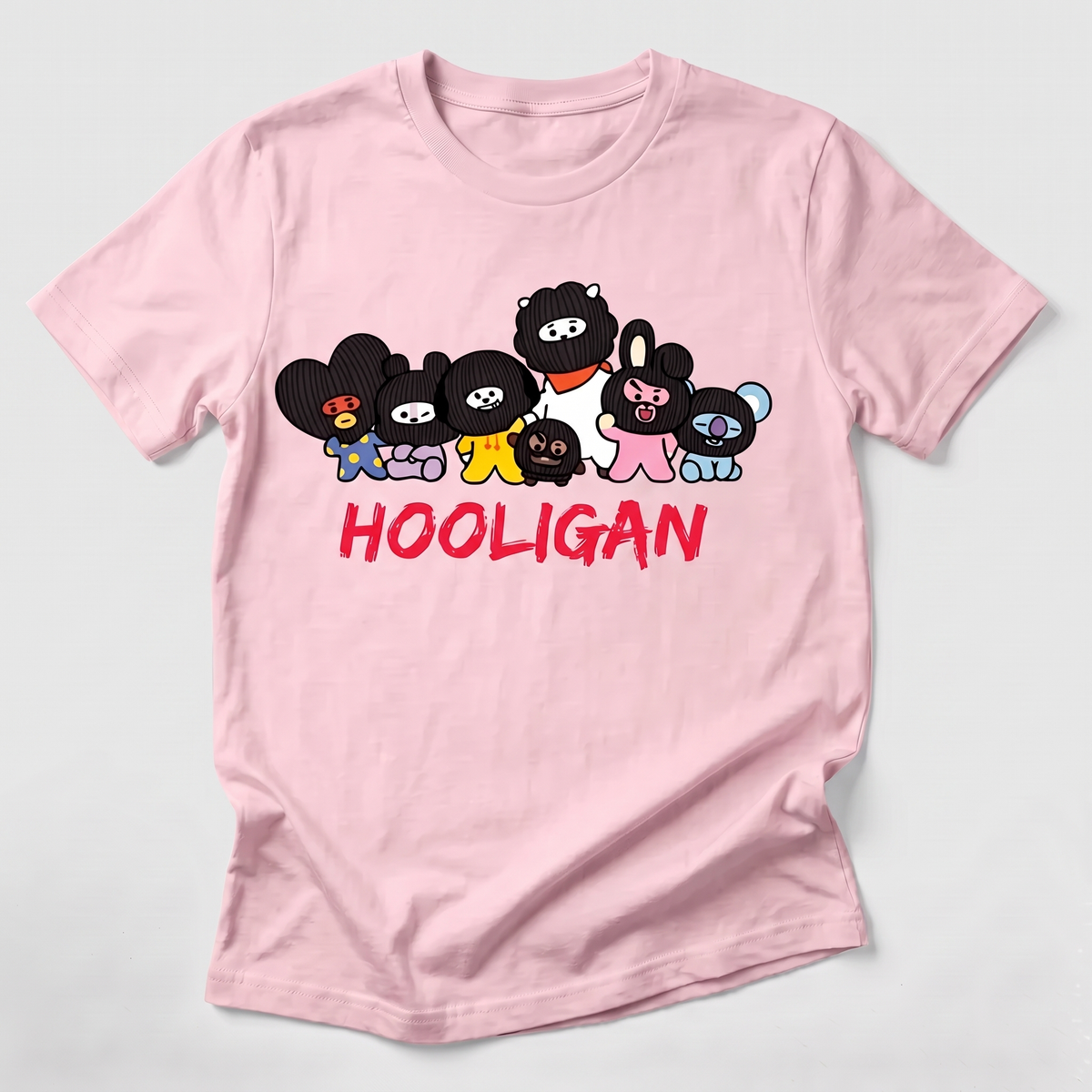 BTS Hooligan BT21 Inspired T-Shirt