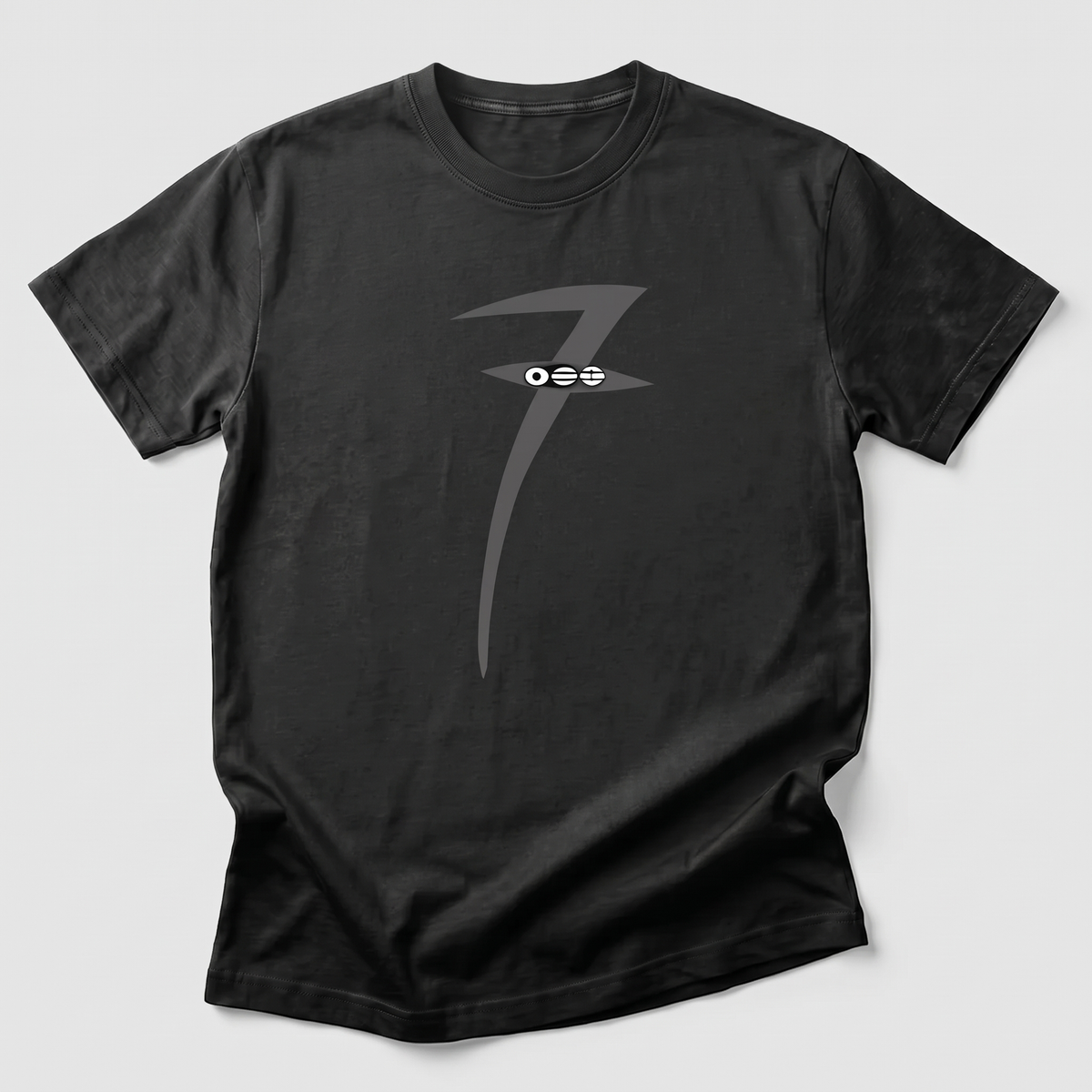 BTS Seven Washed Black Tee