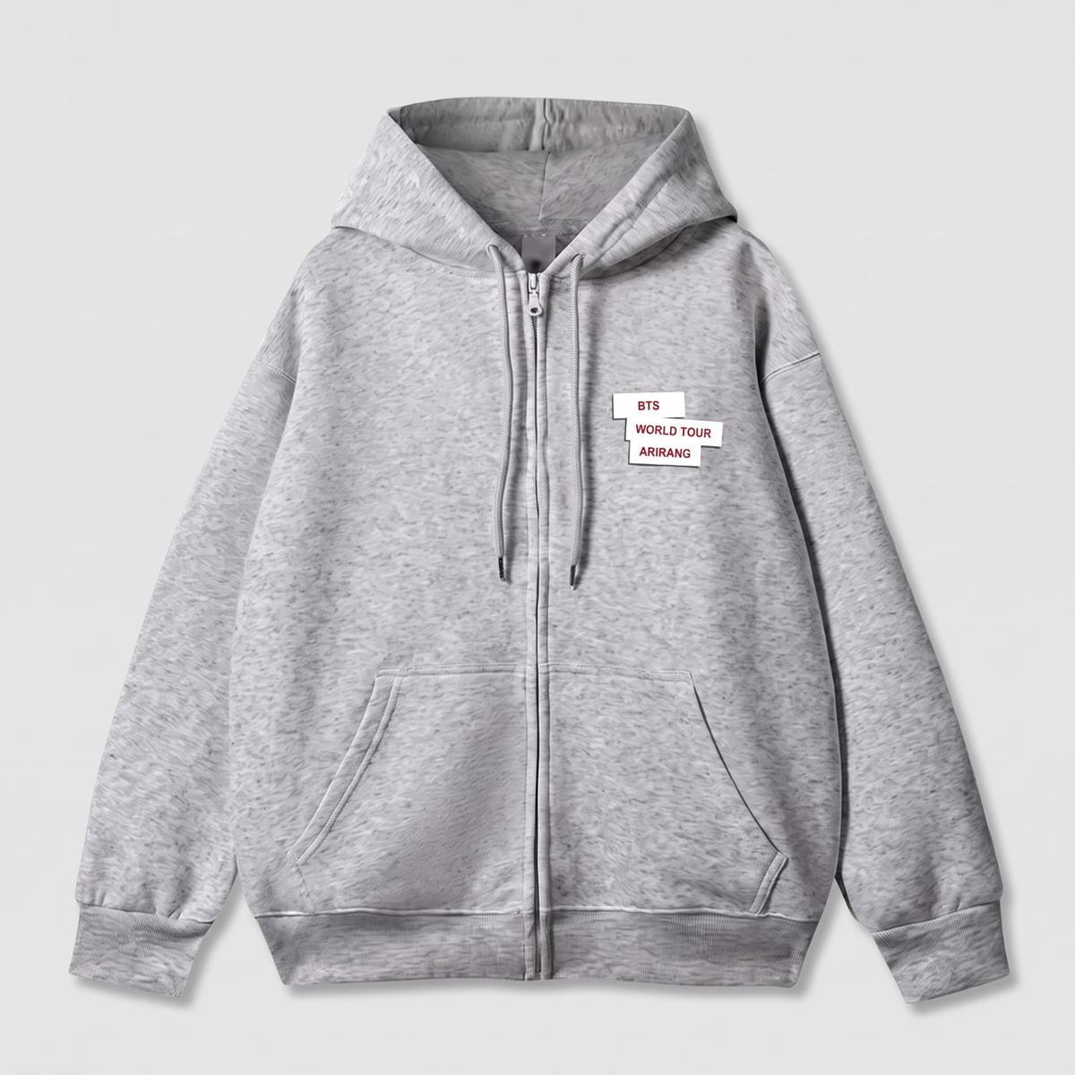 BTS ARIRANG World Tour Zip-Up Hoodie