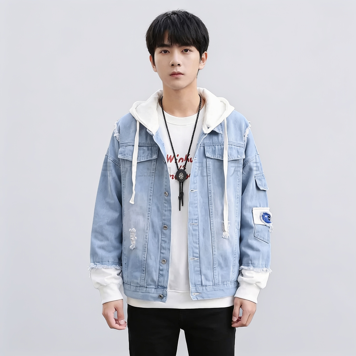 BTS Arirang Relaxed Fit Denim Jacket