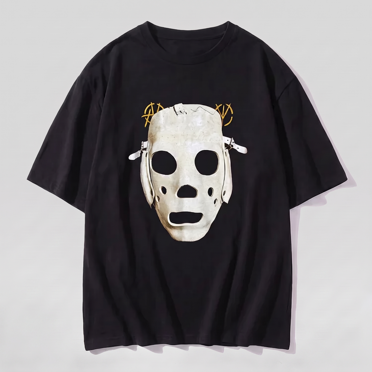 Jungkook Mask Graphic K-Pop T-Shirt