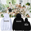 Kpop Stray Kids 2022 SEASON&#39;S GREETINGS Garden In Room Theme Hoodie Pullover Sweatshirt Coat Warm For Winter Unisex Cotton