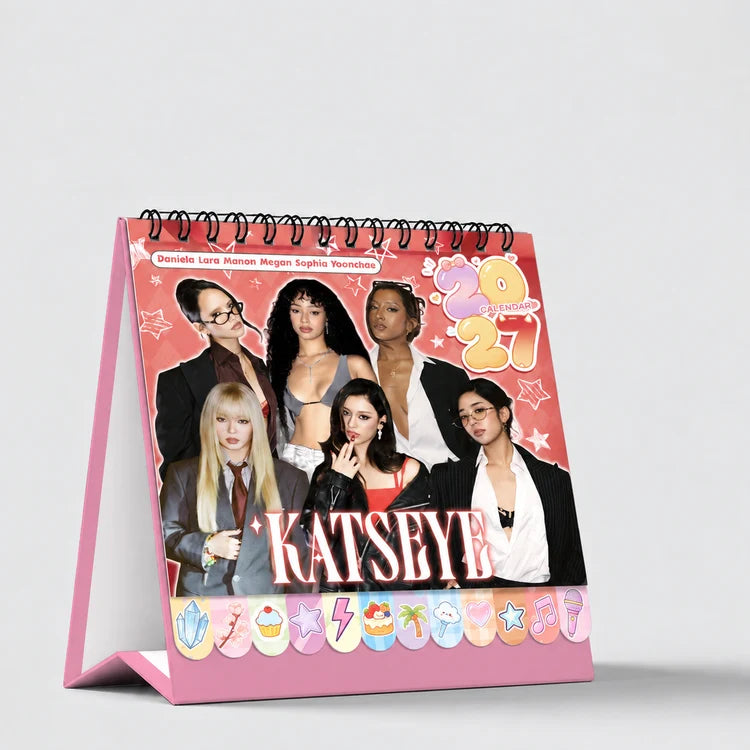 Katseye 2027 Desk Calendar