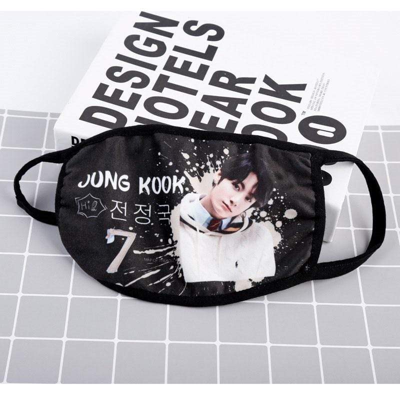 Lot de 3 Masques BTS - Jung Kook