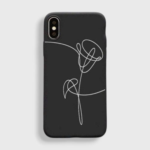 BTS Case - Love Yourself Black
