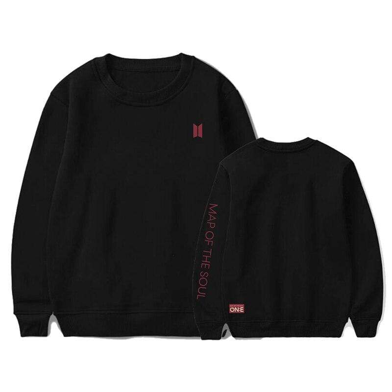 bts 公式グッズ　ロンT ライブグッズ BTS ロンT 公式 グッズ MOTS 黒