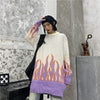 Pull Streetwear Flammes