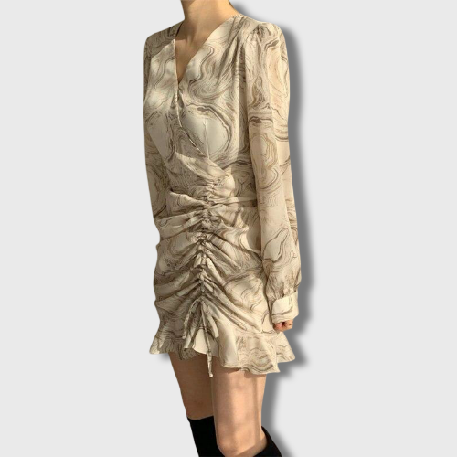 Retro Chic Korean Dress