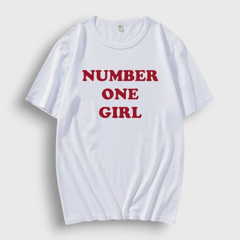 T-shirt Number One Girl | Rose – BlackPink
