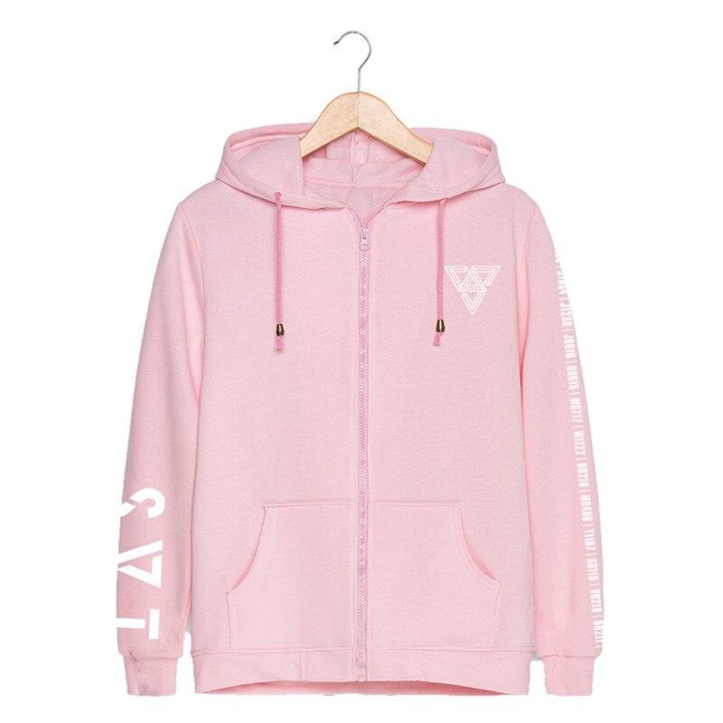 Seventeen zip-up sweatshirt KPOP Store Boutique KPOP