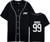 T-Shirt Ateez Cardigan Noir