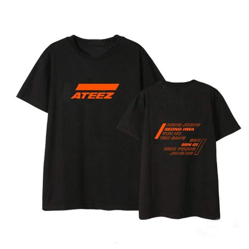 ATEEZ T-Shirt - Orange | KPOP Store - Boutique KPOP