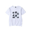 T-Shirt BT21 Gang Blanc