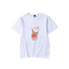 T-Shirt BT21 Shooky Blanc