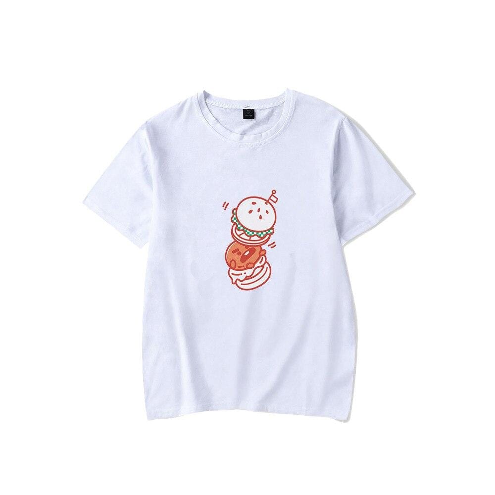 T-Shirt BT21 Shooky Blanc