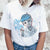 T-Shirt BTS - Rap Monster Bleu