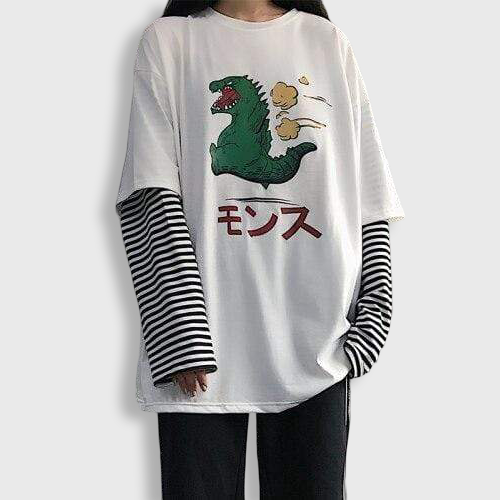 Korean Long T-Shirt