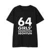 T-Shirt Girls Generation - 10th Anniversary Noir