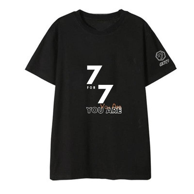 T-Shirt GOT7 - 7 for 7 you are