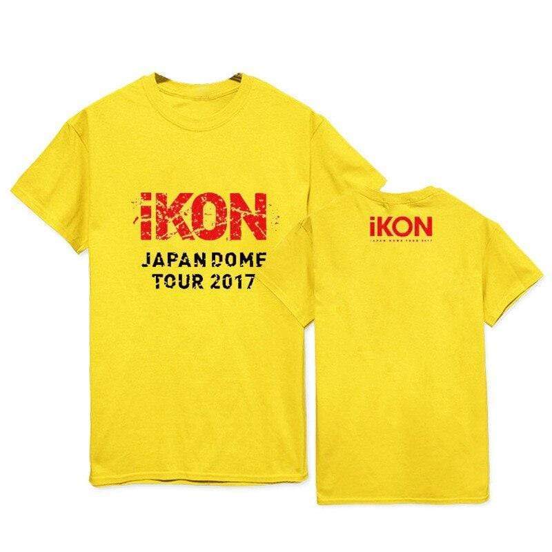 iKon T-Shirt - JAPAN DOME TOUR | Boutique KPOP