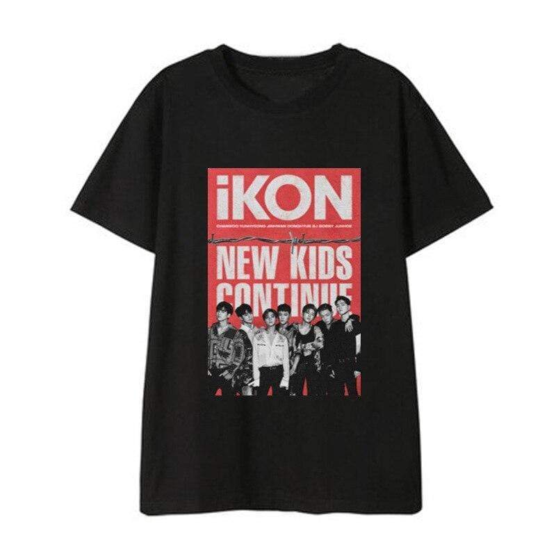 T-Shirt iKon -NEW KIDS CONTINUE