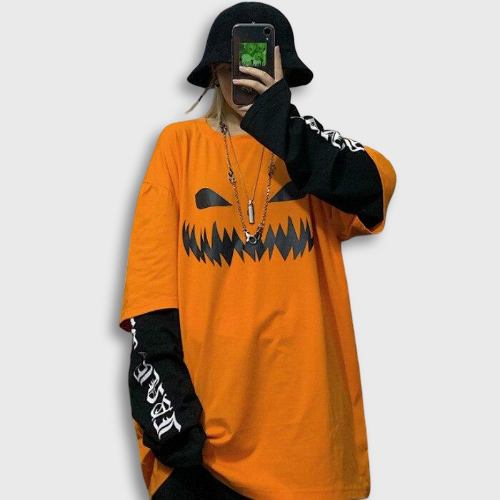 Long Pumpkin T-Shirt