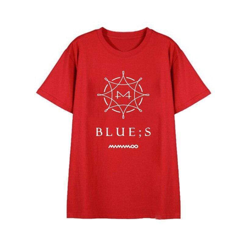 T-Shirt Mamamoo - Album Blue S