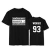 T-Shirt Monsta X -  Concert Japon