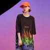 T-Shirt Oversize Flammes