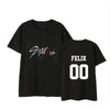 T-Shirt Stray Kids </br> Membres Groupe