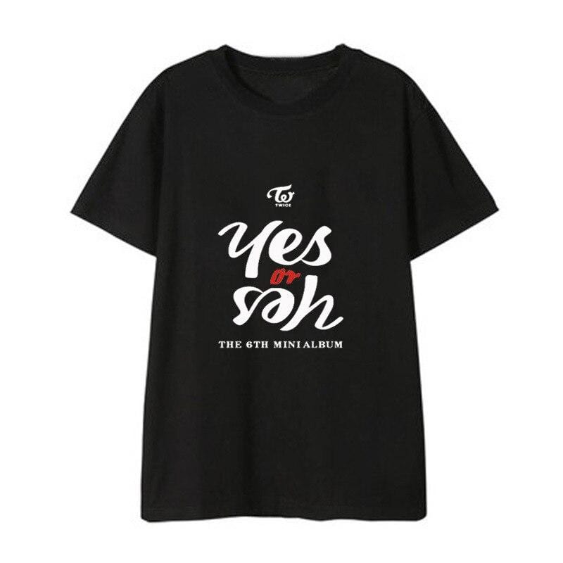 T-Shirt Twice </br> Yes Or No